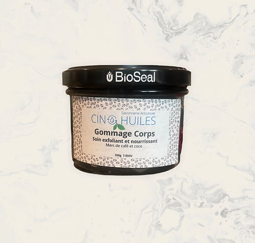 Gommage Corps à base de marc de café & huile de voc