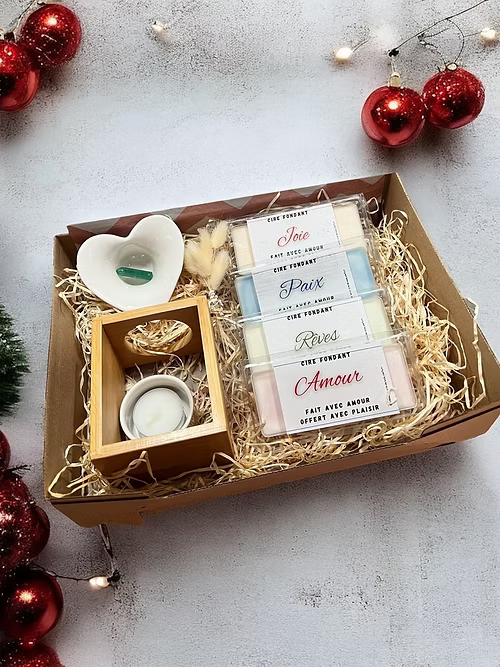 Fondre cire coeur * 4 tablette fragrance