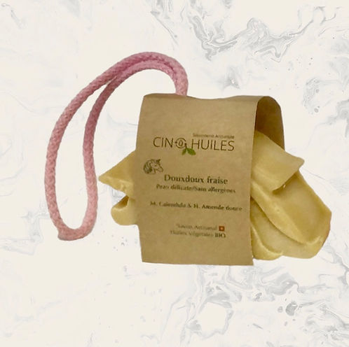 Douxdoux papillon fraise en corde