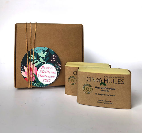 Cadeau 2 Savons (peau sèche)