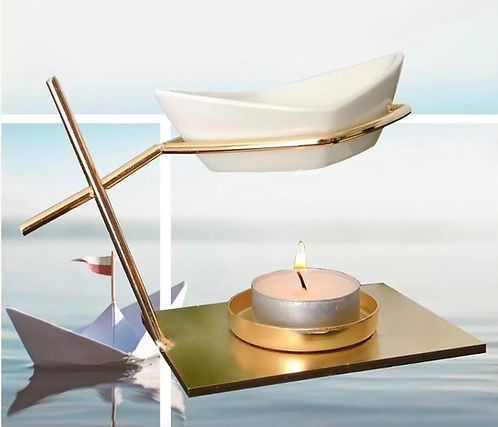 Diffusore di Cera Profumata Dorato