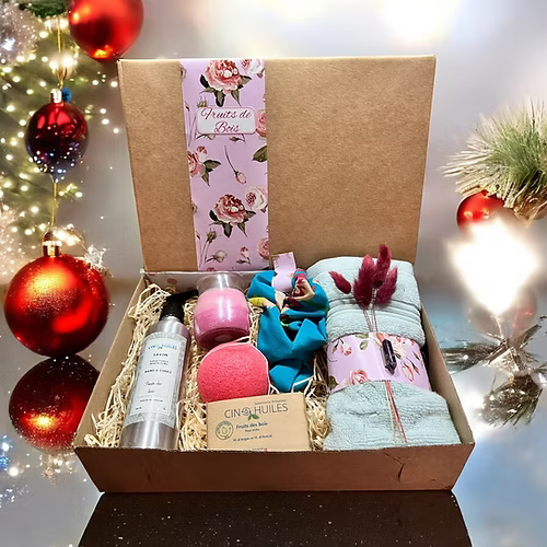 Coffret savon liquide +solide