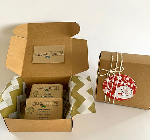 Cadeau 2 Savons (tout type de peau)