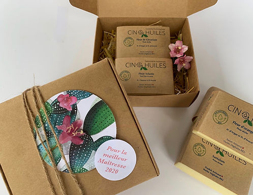 Cadeau 4 Savons (peau sèche)
