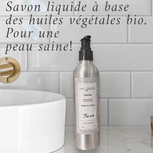 Savon Liquide Thé Vert